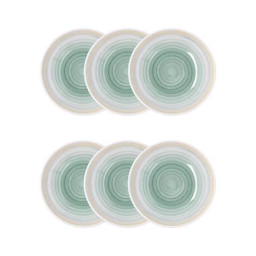Quid Velvet Set 6 Platos Hondos Ceramico 21,5cm Otras Ceramicas Apto Microondas Apilable