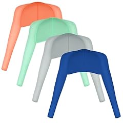 Blue, Light Green, Grey, Orange