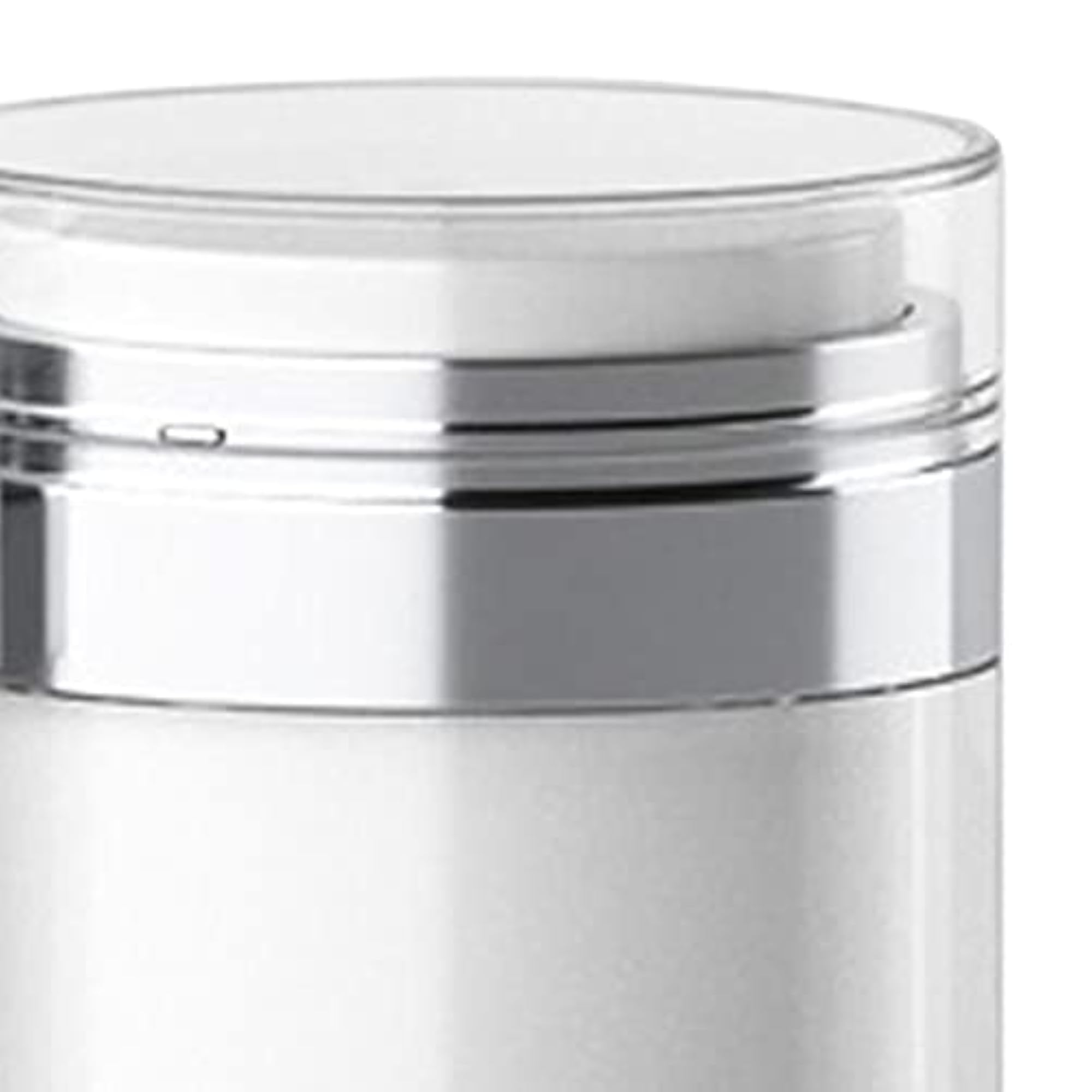 2x Airless Pump Leakproof Travel Lotion Jars