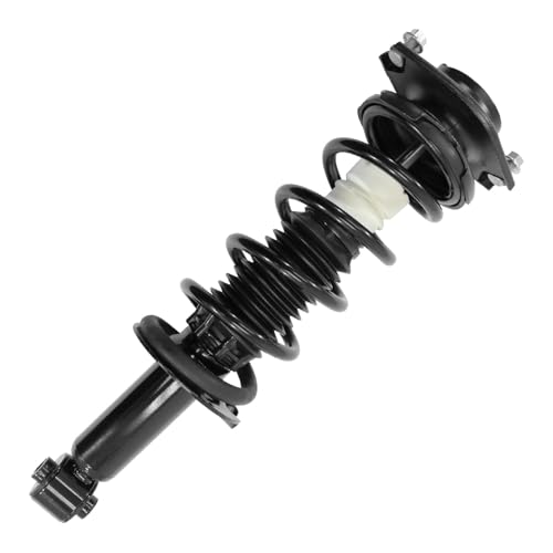Image of Detroit Axle - 6pc Struts Sway Bars for 2015 2016 2017 Subaru Legacy, 4 Front Rear Struts with Coil Springs 2 Front Stabilizer Sway Bar End Links Replacement Suspension Kit