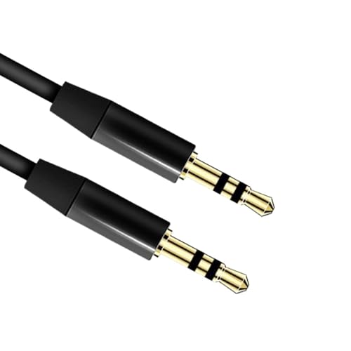 Cable de extensión de audio Jack 3.5mm, 1.2 m blanco miniatura 4