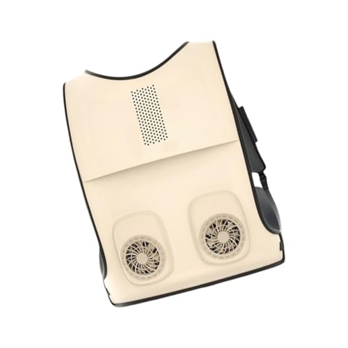 Weste mit Kühlventilator, wiederaufladbar über USB, für Damen und Herren, modifizierbare Größe, belüftet, für den Außenbereich, bereit zum Aufladen