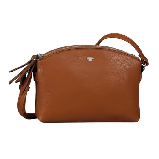 Tom Tailor Acc Roma, Bolso Bandolera para Mujer, Marrón (Cognac), 25x17x7.5 Centimeters (W x H x L)