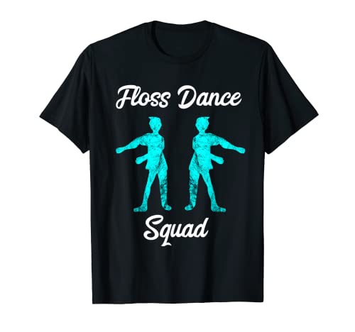 Floss Dance Squad Flossing Dancer Team Dancing Crew Camiseta Camiseta