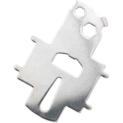 JJHXSM 304 Stainless Steel Marine Yacht Gas Water Tank Deck Filler Spare Key Replacement Plate Tool for Gas Fuel Water Waste Fill Fitting Cover