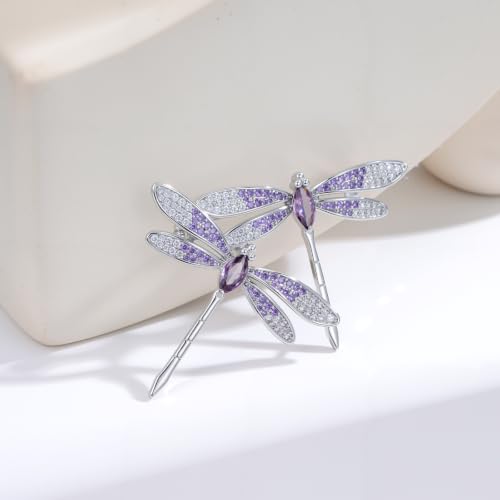 Image of Fashion Dragonfly Booch Pin Jewelry Gift for Women