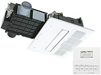 Amazon ノーリツ ガス温水式浴室暖房乾燥機 v 4104auknc J2 Bl 2室換気 暖房能力4 1kw 設置天井開口寸法 430 560mm 24時間換気機能付き リモコン付属 浴室換気乾燥暖房