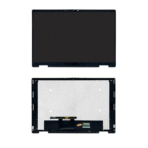 LCDOLED Replacement for HP Envy x360 2-in-1 14-fc 14-fc0013dx 14-fc0023dx 14-fc0033dx N91012-001 N91013-001 WUXGA 1920x1200 LCD Display Touch Screen Digitizer Assembly Bezel with Board - Thumbnail 5