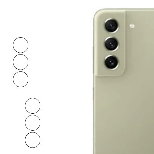 Image of Camera Lens Protector for Samsung Galaxy S21 FE 5G (made of Fiber) - Pack of 2