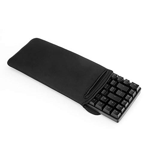 Funda de teclado de 15 x 33 cm para trabajar en cafeterías con espacio para ratón 3