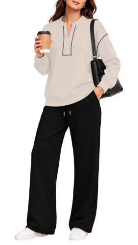 Sipaya 2 Piece Sets for Women Casual Lounge Set Fashion Fall Outfits
