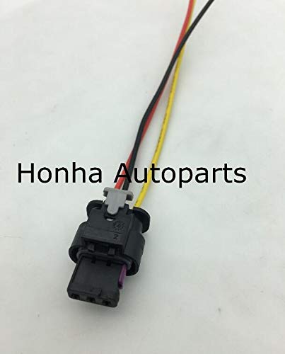 10sets X1 OE 3 PIN Plug Pigtail Socket Connector 4F0973703 - (Color Name: 100 Sets)