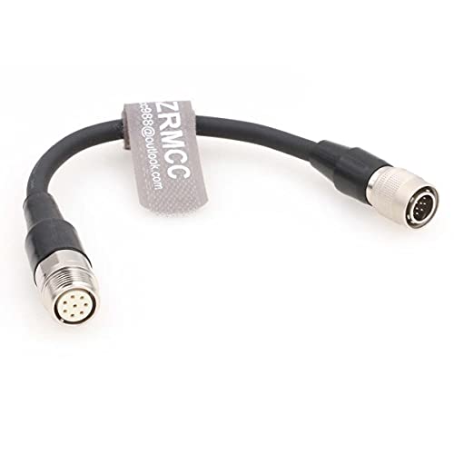 SZRMCC Servo Lens Control Cable for Canon Zoom Focus Servo Controller 8-Pin to Fujinon Hirose 12 Pin servo Lens - Image 2