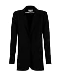 Marca: Patrizia Pepe PATRIZIA PEPE Jacket - 8S1207 AN99 - Black - 44 (EU)