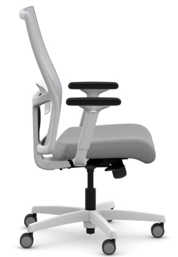 Image of Lakdi The Furniture Co.Durable Mesh Mid Back Office Chair - Slim, Modern & Ergonomic Design for Professional Spaces | All-Day Comfort & Lumbar Support | Comfortable for Office Area and Worksations
