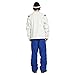 Volcom Men's Standard All I Got Crew Lightweight Snowoard Jacket, Off White S3, Medium