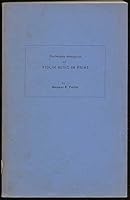 Preliminary Manuscript Of Violin Music In Print - B0026AFJIA Book Cover