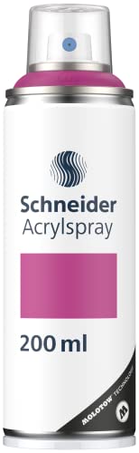 Schneider Paint-It 030 Supreme DIY Acryllack (hochdeckende Sprühfarbe, UV-beständig, 200 ml… – Ansicht 1