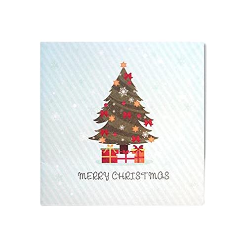 HoveeLuty Weihnachten Pop Up Card Weihnachtsgrußkarte Weihnachten Festliche Dreidimensionale Designs Papercraft Card Mit Umschlag Weihnachtsbaum Postkarte Cover