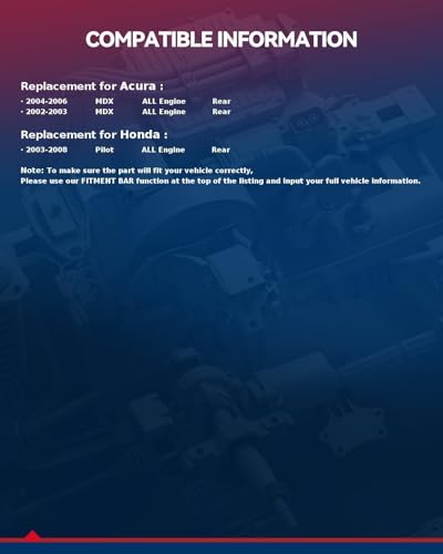 Image of KAX AC Blower Motor for Honda Pilot 2003 2004 2005 2006 2007 2008, Acura MDX 2002 2003 2004 2005 2006 - HVAC Heater Blower Motor Replaces# 75847,79310S2K003