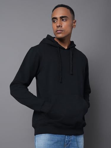 Image of HIGH Star Men's Cotton Hooded Neck Sweatshirt