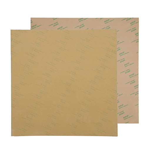 Yagosodee PEI Film voor 3D Printer Bouwen Oppervlak met Zelfklevende Heatbed Onderdelen Film 235 * 235mm Geel - Image 5