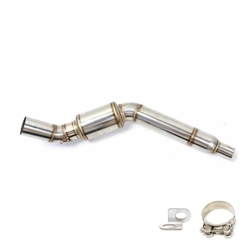 Tuyau d'échappement moto 51 mm modifié avec adaptateur pour Aprilia GPR125 GPR150