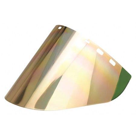 Paulson Faceshield, Metalized, Gold/Green