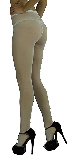 Image of ToBeInStyle Women's Nylon Solid Opaque Pantyhose Tights