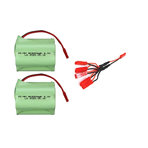 Carson 500608224 7,2 V/3000 MAh NiMH Race Batería Tam – Carga Rápida, Compatible Con Coches RC, Diseño Robusto, Fácil Manejo