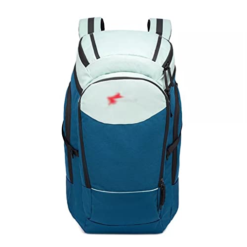 50L Mountaineering Bag Casual Outdoor Camping Backpack Unisex Multi-Pocket Travel Backpack (Color : C, Size