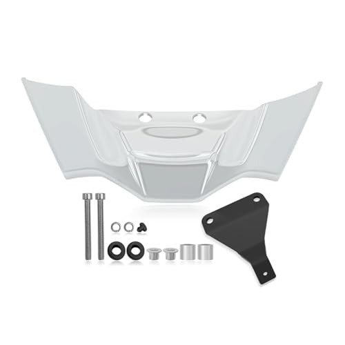 Aileron d'aile de moto F900R blanc, déflecteur aérodynamique premium look racing