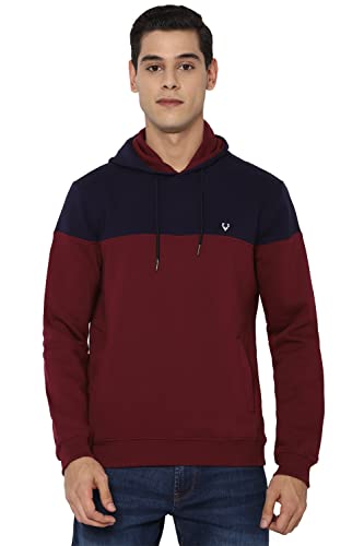 Image of Allen Solly Men Hooded Sweatshirt