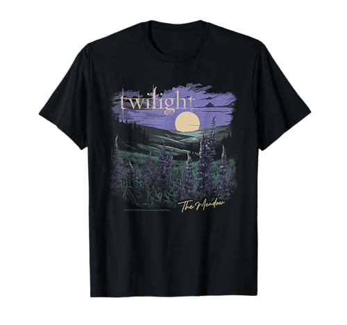 Twilight Saga The Meadow Flowers and Moon Souvenir Movie T-Shirt