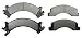 Wagner Severe Duty SX546 Semi-Metallic Disc Pad Set, Front