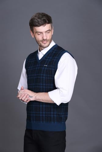 Image of GODFREY Half Sweater for Man Winter Pullover - Sleeveless Men Sweaters