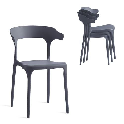 Xdeco Stackable Dining Chair Set