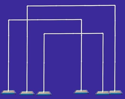 Square Arch Decoration backdrop Made Of PVC Pipe White Colour Size 140CMS in Width & 190CMS in Height. Suitable For Engagement,Bridal Shower,Baby Shower,Birthday & Anniversary.-image-40