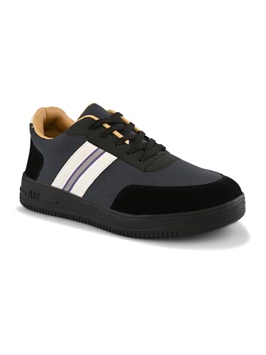 Image of Centrino Men's Sneakers | Cushioned Insole Comfortable Shoes | Trendy & Stylish Modern Sneakers | Durable Lightweight Sole Casual Walking Footwear (8184)