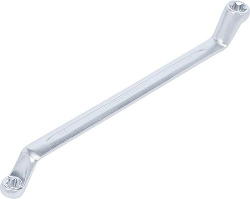 BGS 2281-10X12 | Doppel-Ringschlüssel mit E-Profil-Ringköpfen | gekröpft | SW E10 x E12 1 BGS 2281-10X12 | Doppel-Ringschlüssel mit E-Profil-Ringköpfen | gekröpft | SW E10 x E12