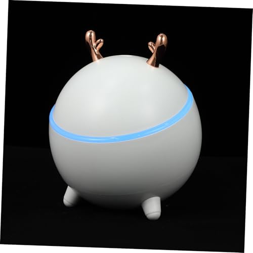 FONDOTIN Diffusore Di Oli Essenziali Usb Ricaricabile Per Casa Design Elegante e Decorativo Umidificatore Da Tavolo Silenzioso Per Camera Soggiorno Ufficio e Bagno