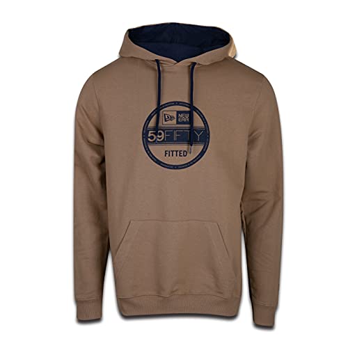 Canguru Fechado Nei20, New Era, Masculino, Kaki, M