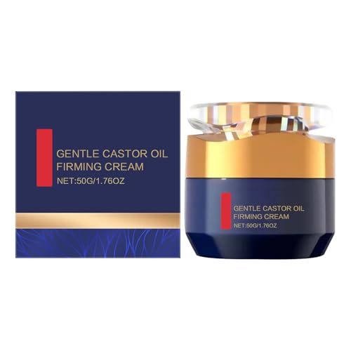 Wranbao Qingling Crema Antiarrugas, Crema Facial Qingling, Cremas reafirmantes con aceite de ricino, cremas reafirmantes e hidratantes para líneas finas y arrugas, mujeres y hombres (1 unidad)