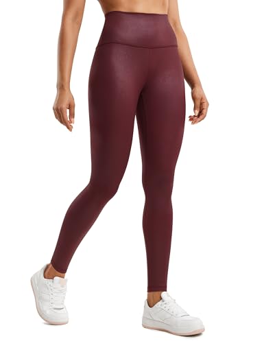 Image of CRZ YOGA Matte Faux Leather Leggings 28 inch