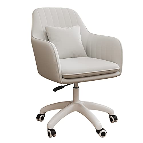 Silla ergonómica de terciopelo para juegos y oficina, asiento de escritorio tapizado de altura ajustable, sillón giratorio suave y cómodo para uso doméstico y computadora