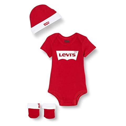 Juego de ropa Levi's Classic Batwing para bebé niña Cover