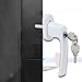 Yhplxyuus Industrial Lockable Handle Locking Mechanism Lockable Window Handle Simple Installation for Added