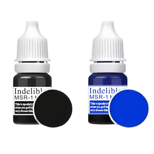 BROKANER Quick Drying Waterproof Ink Refill for Golf Ball