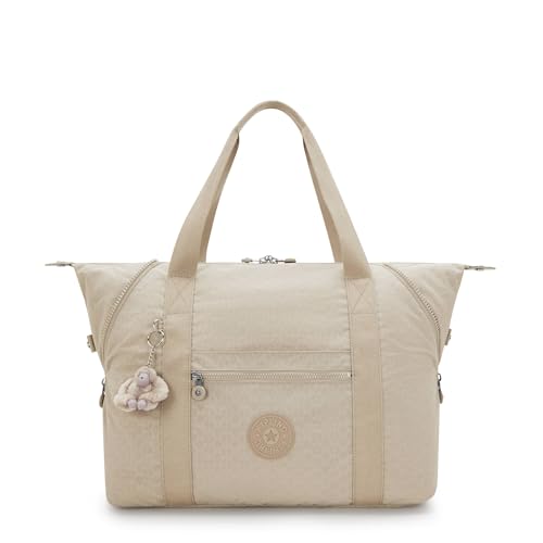 Sacola Kipling Art média impressa, Sinal bege emb, Medium, Casual