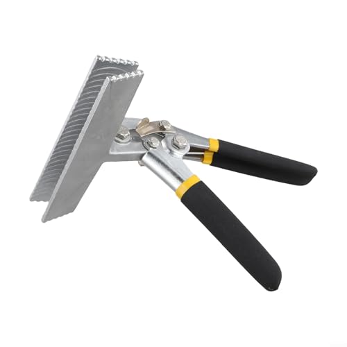 Sheet Metal Bending Pliers Hand Seamer Wide Jaw Straight Tools For Welding Clamp, Straight Edge Former Bender, Bending and Flattening Seaming Pliers(D)